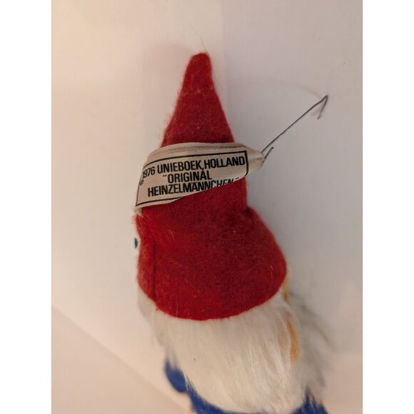 Vintage Heunec Original Heinzelmannchen Gnome Doll 1976 Unieboek Holland - Picture 5 of 6